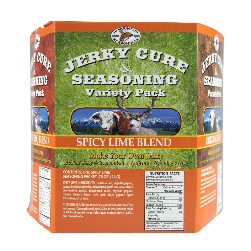 Hi Mountain Jerky Seasoning and Cure Kit | VARIETY PACK