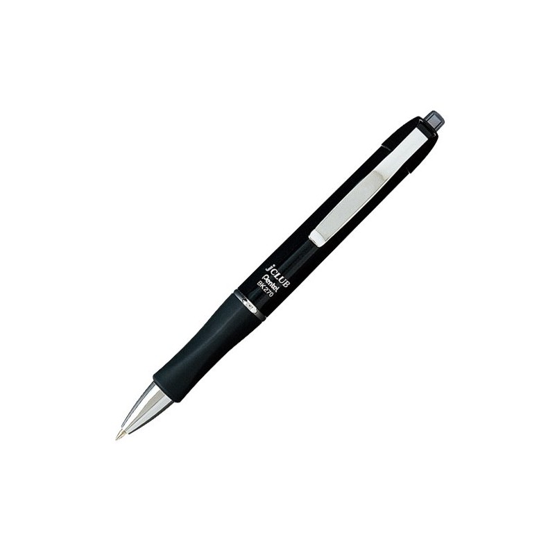 Pentel BK270A Oil Based J Club Ballpoint Pen, 0.7mm, Black