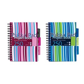 Pukka A5 Project Book Pink/Blue