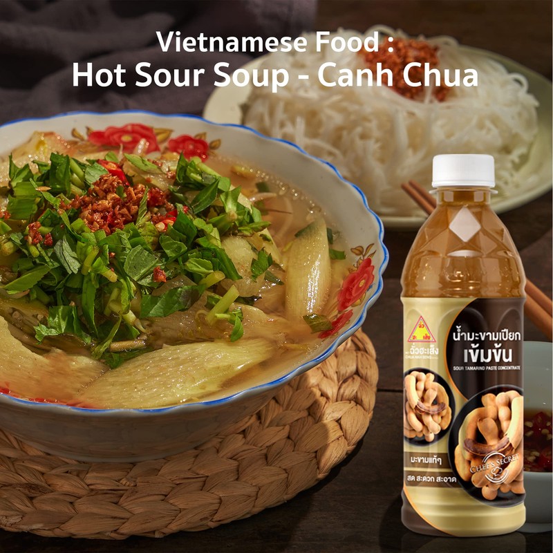 Chua Hah Seng Sour Tamarind Paste Concentrate (380 ml.)