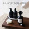 FINESSY Black Kitchen Soap Dispenser Set, Kitchen Hand Soap and
