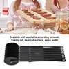 MUNEFE 7 Wheel Pastry Cutter, Multi Wheel Pastry Roller Cutter,