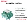 Zjmehty GATERON Magnetic Jade Pro Switches for Magnetic Gaming Keyboard,