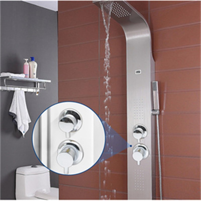 2/3/4/5 Way Solid Brass Mixer Shower Tap,Cold & Hot Water