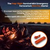 Fire Starter Flint Emergency Waterproof for Camping, Fishing and Hunting