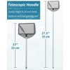 Pawfly 5 Inch Aquarium Fish Net with Telescopic Stainless Steel
