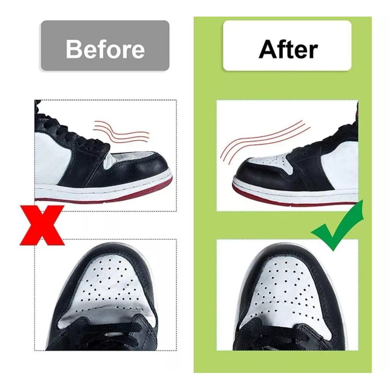 Veraly 2 Pares Protector De Tenis Antiarrugas Shield Sneaker 4pz