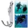 Tbest Reef Hook, Reef Hook, Diving, Double Stainless Steel Reef