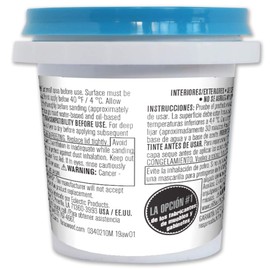 FamoWood 40042134 Latex Wood Filler - 1/4 Pint, Red Oak