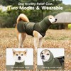 Dog Anxiety Relief Vest with Ear Muffs Calming Dog Anxiety