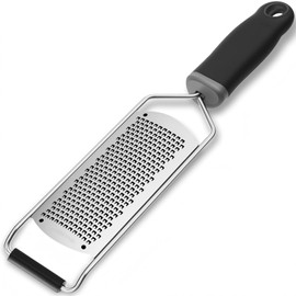 Anddgrous Upgraded Lemon Zester & Cheese Grater,Food Grade Stainless Steel None-Slip Handle Grater for Chocolate, Ginger and Garlic,Durable and Easy-To-Clean（Dishwasher Safe）