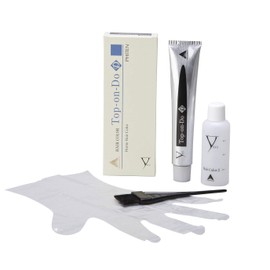Phiten Top-on-Do D (Gray Hair Dye) BE6 (Light Brown) x 3 Piece Set