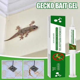 Gecko Repeller Outdoor | Camping Reptile Away Gel | Multifunctional Fast Acting Gecko Bait Gel for Garden, Lawn, Porch, Apartment, Yard, Balcony