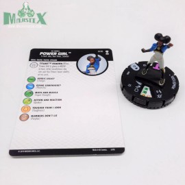 WizKids Heroclix DC Rebirth set Power Girl #006 Common figure w/card!