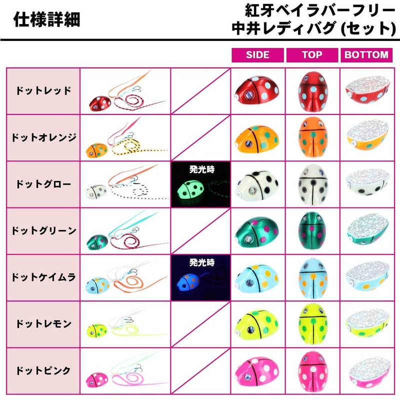 Daiwa Tairaba Red Fang Bay Rubber Free α Nakai Lady