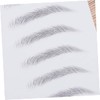 Mikinona Easy Apply Artificial Eyebrow Stickers 3d Eyebrow Stencils for
