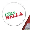 Huuraa Sticker Ciao Bella Italy Gift 10 cm Sticker Ciao