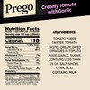Prego Creamy Tomato Pasta Sauce With Garlic, 24 oz Jar,