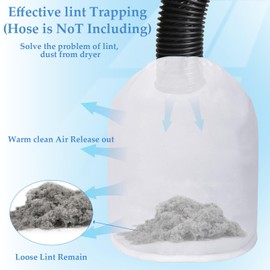 4 Pack Dryer Vent Lint Catcher Bag