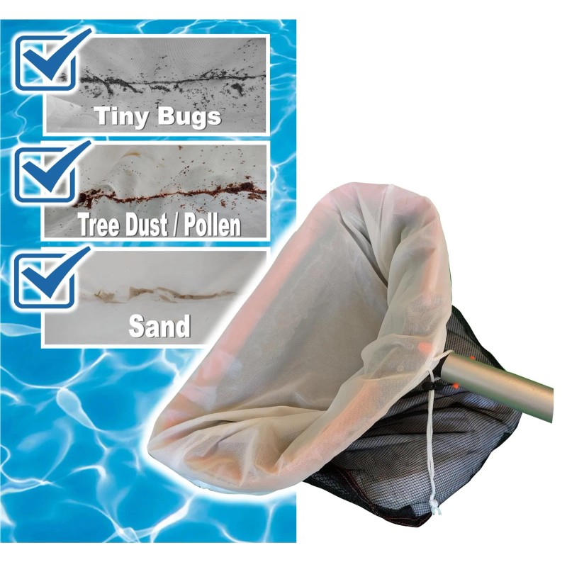 Tidal Pro Ultra Fine Mesh Pool Skimmer Insert | Collects