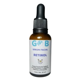 Sérum retinol, vitamina E, colágeno y elastina 30 ml, reafirma y suaviza líneas finas