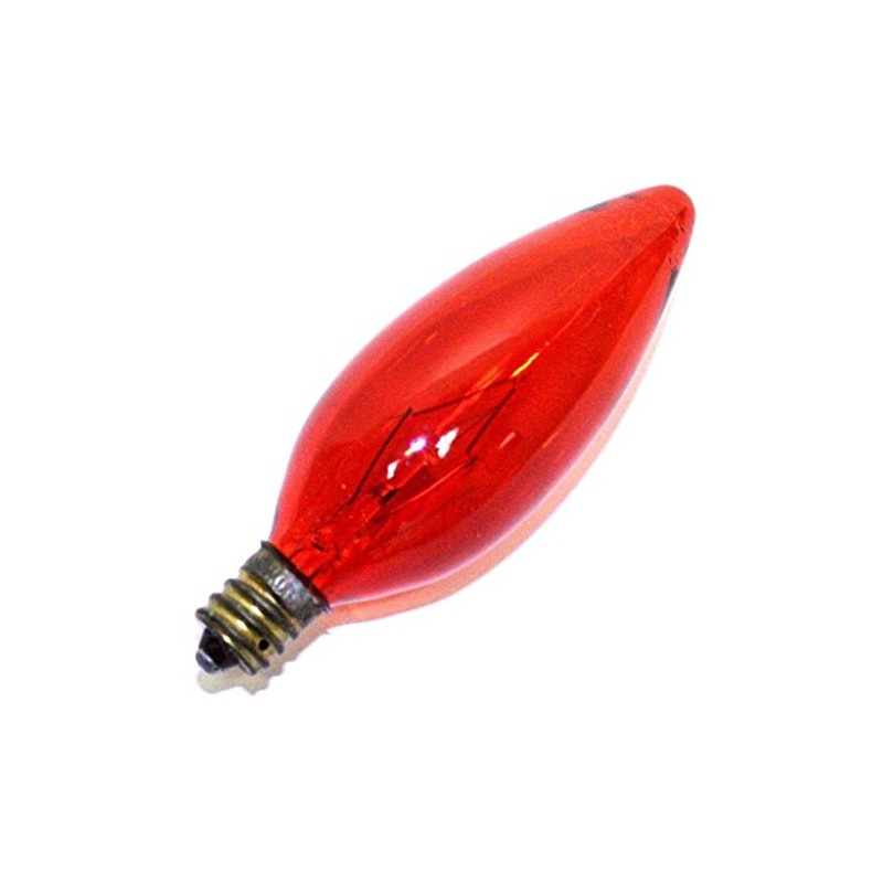 Satco S3819 60 Watt B9.5 Incandescent 120 Volt Candelabra Base