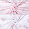 Biloban Pack and Play Fitted Sheets 2 Pack, 100% Natural