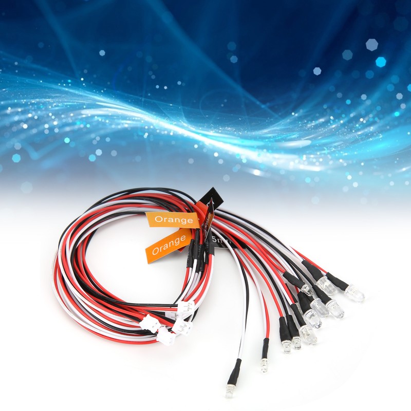 12 LED Flashing Bright Light Strobe Lamps Kit System for