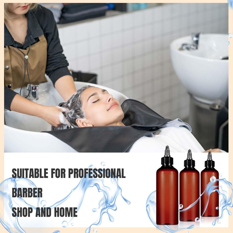 Barydat 12 Pcs Applicator Bottles for Hair, Squeeze Hair Oil