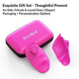 NiuMid 2nd Gen Enlarged Anti-Slip Workout Grips - Ergonomic Hand Protector Gloves for Weight Lifting, Pull-Ups, Gym Training and Exercise, for Men and Women