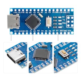 APKLVSR Nano Development Board Module with CH340 for Arduino Nano (USB C Port)