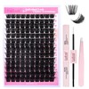 FADLASH Lash Extension 200D DIY Kit Volume Fluffy 0.07D Curl