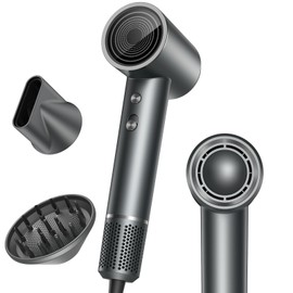 Hair Dryer, Professional Ionic Hair Dryer for Fast Drying, High Speed Hair Blow Dryer with Diffuser for Home Salon Travel, Constant Temperature Hair Care Without Hair Damage