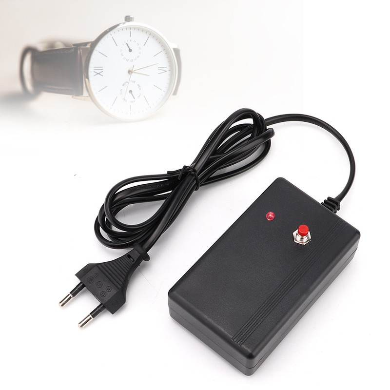 Professional Mechanical Watch Demagnetizer Degaussing Time Correct Repair Tool