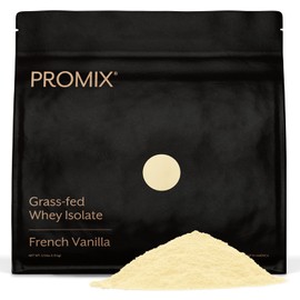 ProMix Nutrition Whey Protein Isolate Powder, Vanilla - Grass-Fed - ­Post Workout Fitness & Nutrition Shakes, Smoothies, Baking & Cooking Recipes - Gluten-Free & Keto-Friendly - 2.5 Pound (Pack of 1)