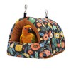 Wontee Bird Nest House Winter Warm Snuggle Hut Bird Bed