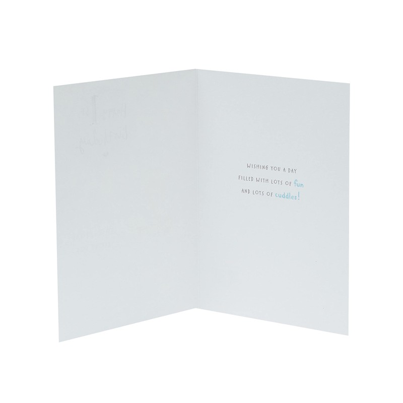 UK Greetings 1st Birthday Card for Boy with Envelope -