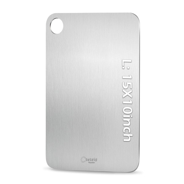 Titanium Cutting Board, 15” Non Toxic Cutting Boards for Kitchen