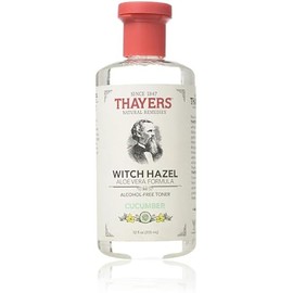 THAYERS Witch Hazel with Aloe Vera, Cucumber, Clear, 12 Fl Oz