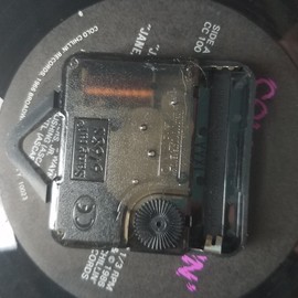 Time Vault Treasures Vinyl Record Clock- Doors Inspired