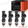 A-Premium Set of 4 Fuel Injectors Compatible with Volkswagen Jetta