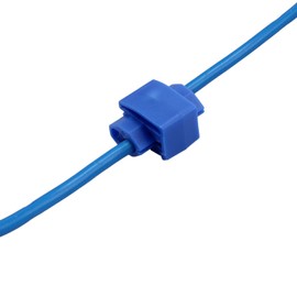 65 Pcs Quick Splice Connector Set, Electrical Wire Splice Connector Insulated Crimp Terminals for Automotive and Marine (Red, Blue, Yellow)