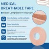 Premium Elastic Bandage Wrap,Self Adhesive Tape for Bandages,Durable Compression Bandage,First