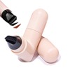 New 90° rotatable winged eyeliner stamp, Double Head wing stamp,gel