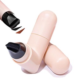 New 90° rotatable winged eyeliner stamp, Double Head wing stamp,gel eyeliner set, waterproof and smudge-proof for Beginners，Ease of use (Black+Brown)