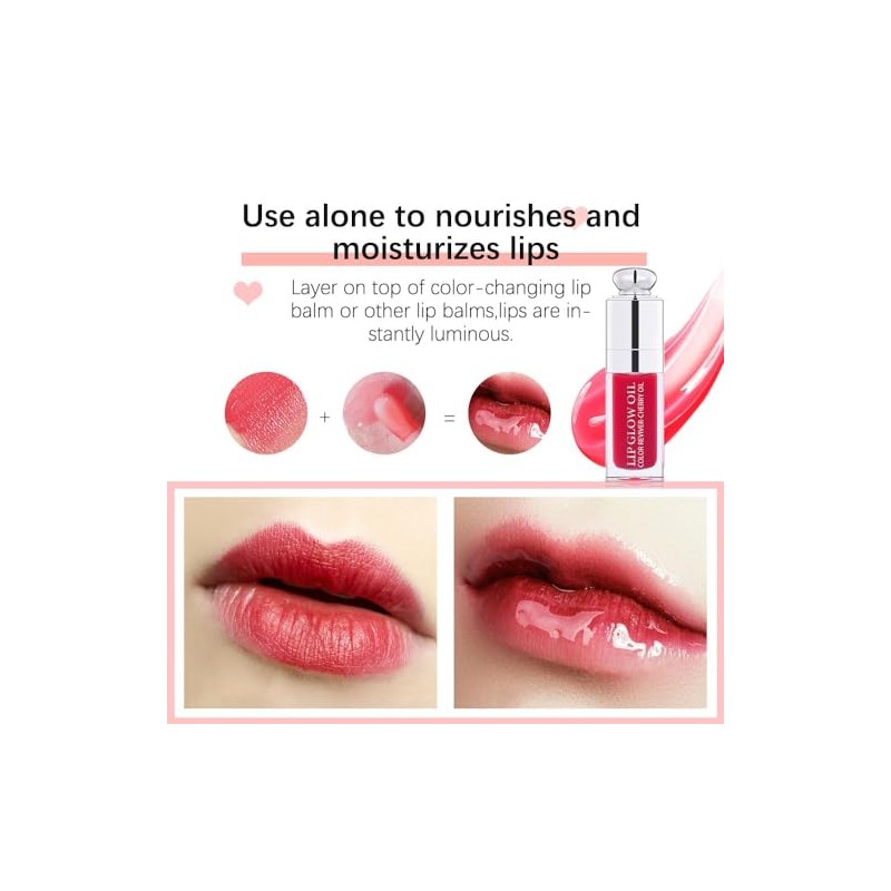 Unyoke- Aceite hidratante para labios, aceite para el cuidado de
