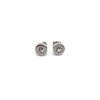 Liberty-M Roman Numeral Earrings for Both Ears, 2 Pieces for