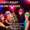Eyegla Led Light Up Glasses Glow In The Dark Glasses