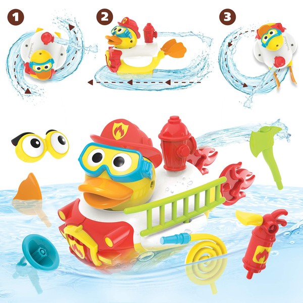 Yookidoo - Fire Brigade Bedend - Bath Toy