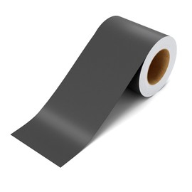 Wallink Black Wallpaper Border Peel and Stick - Solid Black Border for Bathroom, Mirror Frame Border Solid Color Wallpaper Vinyl Wrap, 3x236 Inch, Self Adhesive, Mirror Frame Vinyl